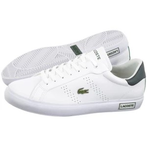 Zdjęcie produktu Sneakersy Powercourt 2.0 124 3 SMA Wht/Dk Grn 747SMA0110.1R5 (LC439-a) Lacoste