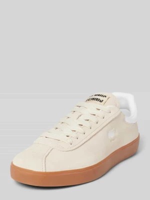 Zdjęcie produktu Sneakersy skórzane z detalem z logo model ‘BASESHOT’ Lacoste