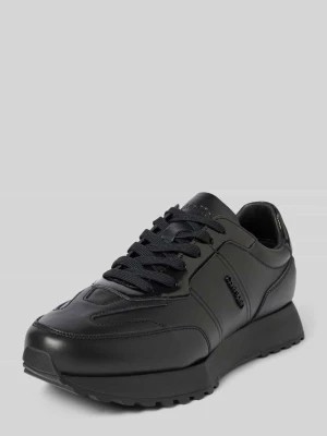 Zdjęcie produktu Sneakersy skórzane z podeszwą na platformie model ‘LOW TOP LACE UP’ CK Calvin Klein