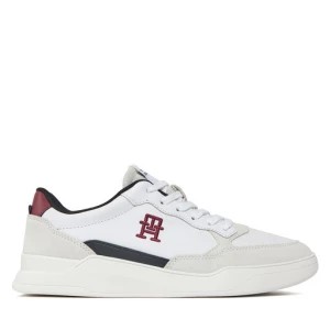 Zdjęcie produktu Sneakersy Tommy Hilfiger Elevated Cupsole Lth Mix FM0FM04929 Biały