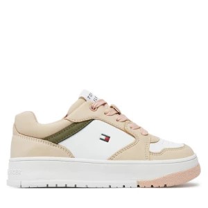 Zdjęcie produktu Sneakersy Tommy Hilfiger Lowe Cut Lace T3A9-33527-1269 M Beżowy