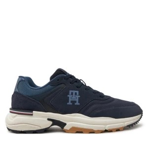 Zdjęcie produktu Sneakersy Tommy Hilfiger M Runner X Ventile Mix FM0FM05062 Granatowy