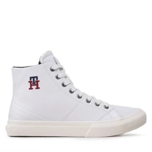 Zdjęcie produktu Sneakersy Tommy Hilfiger Th Hi Vulc Street Leather FM0FM04739 Biały