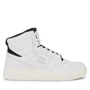 Zdjęcie produktu Sneakersy Tommy Jeans Basket Mid EM0EM01258 Biały