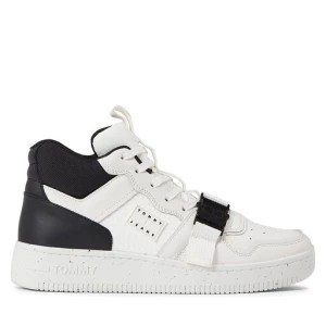Zdjęcie produktu Sneakersy Tommy Jeans Tjm Basket Leather Buckle Mid EM0EM01288 Biały