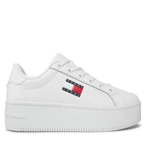 Zdjęcie produktu Sneakersy Tommy Jeans Tjw Flatform Ess EN0EN02518 Biały