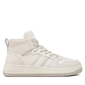 Zdjęcie produktu Sneakersy Tommy Jeans Tjw Retro Basket Mc Leather Mix EN0EN02205 Beżowy