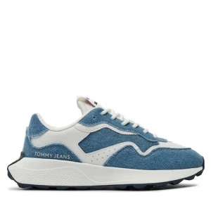 Zdjęcie produktu Sneakersy Tommy Jeans Tjw Retro Runner Denim EN0EN02655 Niebieski