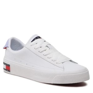 Zdjęcie produktu Sneakersy Tommy Jeans Vulcanized Leather EN0EN02030 Biały