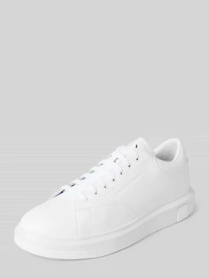 Zdjęcie produktu Sneakersy w jednolitym kolorze model ‘ENGLISH’ Armani Exchange