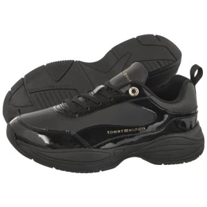 Zdjęcie produktu Sneakersy Womens Chunky Runner Patent Black FW0FW07867 BDS (TH961-a) Tommy Hilfiger