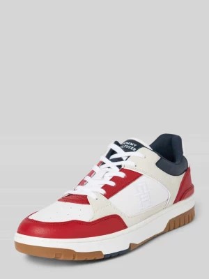 Zdjęcie produktu Sneakersy z detalami z logo Tommy Hilfiger