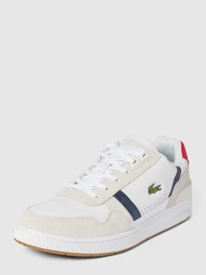 Zdjęcie produktu Sneakersy z obszyciem w kontrastowym kolorze model ‘T-CLIP’ Lacoste