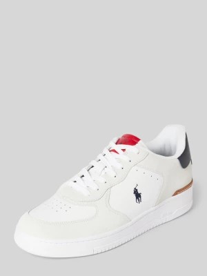 Zdjęcie produktu Sneakersy z wyhaftowanym logo model ‘MASTERS’ Polo Ralph Lauren