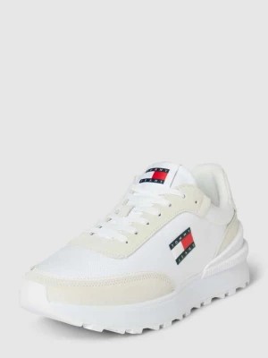 Zdjęcie produktu Sneakersy ze skóry z detalami z logo model ‘TECH RUNNER’ Tommy Jeans