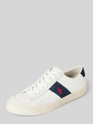 Zdjęcie produktu Sneakersy ze skóry z wyhaftowanym logo model ‘SAYER’ Polo Ralph Lauren