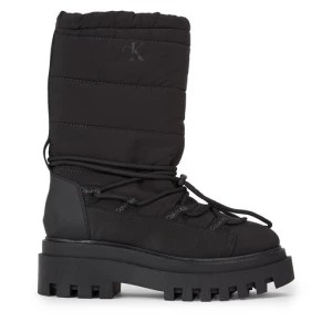 Zdjęcie produktu Śniegowce Calvin Klein Jeans Flatform Snow Boot Nylon Wn YW0YW01146 Czarny
