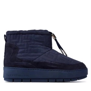 Zdjęcie produktu Śniegowce Tommy Hilfiger Tommy Monogram Snowboot FW0FW07637 Niebieski