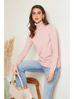 Zdjęcie produktu Soft Cashmere Golf w kolorze jasnoróżowym rozmiar: 34/36