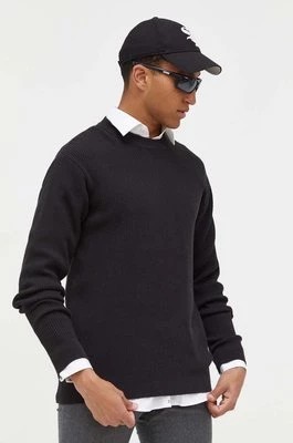 Zdjęcie produktu Solid sweter męski kolor czarny