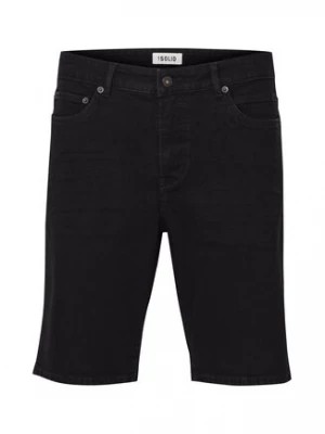 Zdjęcie produktu Solid Szorty jeansowe 21104982 Czarny Regular Fit