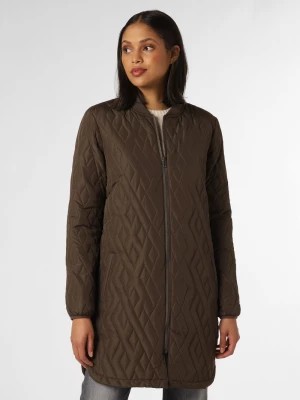 Zdjęcie produktu soyaconcept® Damski płaszcz pikowany Kobiety Sztuczne włókno zielony|brązowy jednolity,