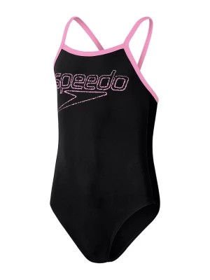 Zdjęcie produktu Speedo Strój kąpielowy "Logo Thinstrap Muscleback" w kolorze czarnym rozmiar: 152