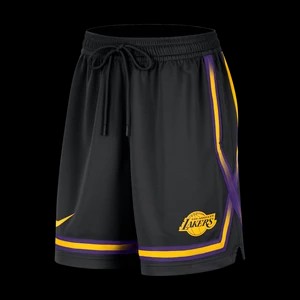 Zdjęcie produktu Spodenki damskie Nike Dri-FIT NBA Los Angeles Lakers Fly Crossover - Czerń