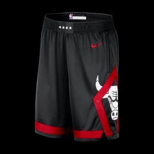 Zdjęcie produktu Spodenki męskie Nike Dri-FIT NBA Swingman Chicago Bulls City Edition 2023/24 - Czerń