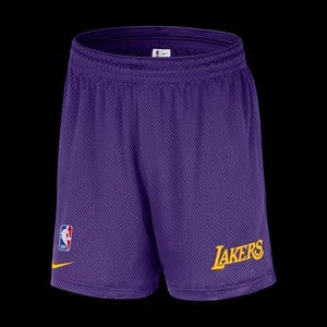 Zdjęcie produktu Spodenki męskie z siateczki Nike NBA Los Angeles Lakers - Fiolet