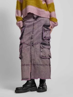Zdjęcie produktu Spódnica jeansowa z 5 kieszeniami model ‘VORTEX’ The Ragged Priest