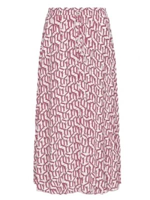Zdjęcie produktu Spódnica midi plisowana z regulowanym pasem Tommy Hilfiger