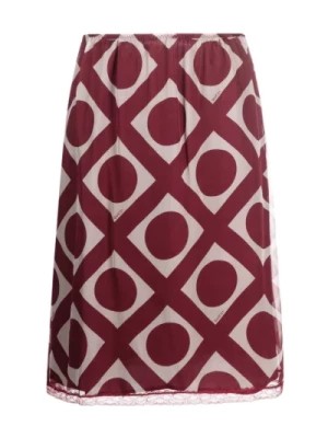 Zdjęcie produktu Spódnica w Geometrię w Stylu Midi Gucci