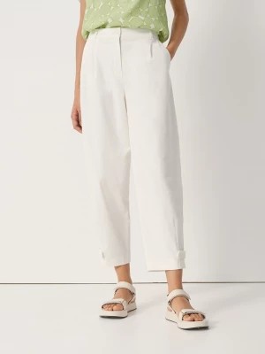 Zdjęcie produktu Someday Spodnie "Caleni" w kolorze białym rozmiar: 36