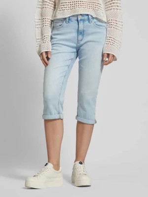 Zdjęcie produktu Spodnie capri o kroju slim fit z 5 kieszeniami QS