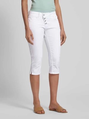 Zdjęcie produktu Spodnie capri w jednolitym kolorze model ‘Malibu’ Buena Vista