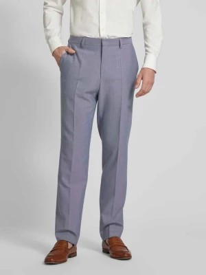 Zdjęcie produktu Spodnie do garnituru o kroju regular fit w kant model ‘Leon’ Boss
