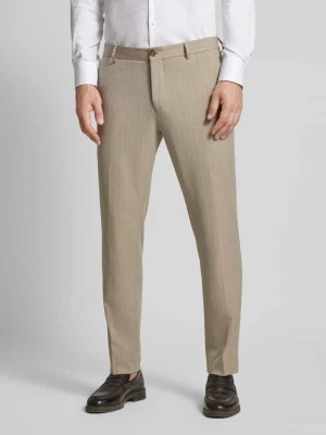 Zdjęcie produktu Spodnie do garnituru o kroju slim fit z kieszeniami z tyłu model ‘PETER’ Selected Homme