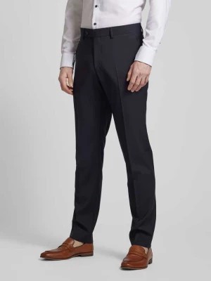 Zdjęcie produktu Spodnie do garnituru o kroju slim fit z wpuszczanymi kieszeniami Roy Robson