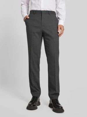 Zdjęcie produktu Spodnie do garnituru o kroju slim fit ze szlufkami na pasek model ‘Leon’ Boss
