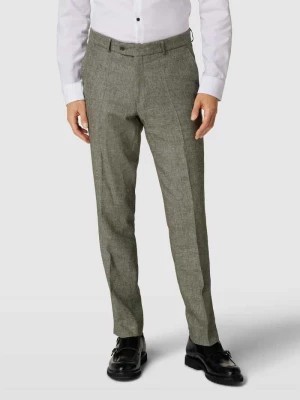 Zdjęcie produktu Spodnie do garnituru z delikatnym tkanym wzorem model ‘Shiver’ carl gross