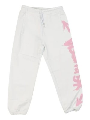 Zdjęcie produktu Spodnie dresowe dla dziewczynek z elastycznym pasem Disclaimer
