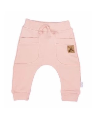 Zdjęcie produktu Spodnie dresowe typu baggy pudrowy róż- Rainbow Nicol