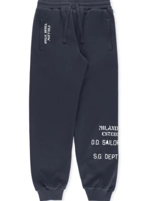 Zdjęcie produktu Spodnie Dresowe z kontrastowym nadrukiem dla chłopców Dolce & Gabbana