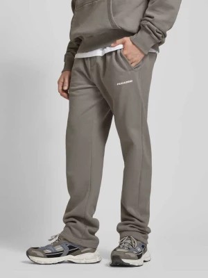 Zdjęcie produktu Spodnie dresowe z logo i elastycznym pasem Pegador