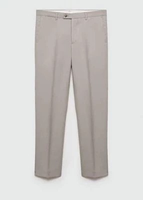 Zdjęcie produktu Spodnie garniturowe slim fit z Tencel™ z zaszewkami mango man