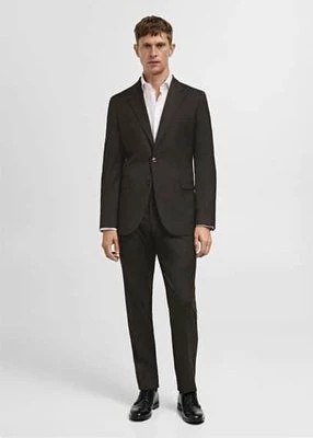 Zdjęcie produktu Spodnie garniturowe slim fit z tkaniny stretch mango man