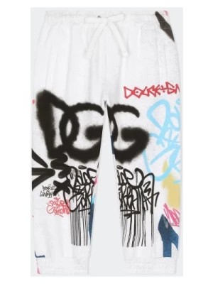 Zdjęcie produktu Spodnie Graffiti Dolce & Gabbana