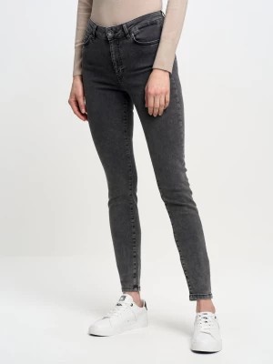 Zdjęcie produktu Spodnie jeans damskie szare Melinda High Waist 996 BIG STAR
