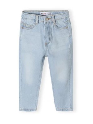 Zdjęcie produktu Spodnie jeansowe typu mom jeans dla niemowlaka Minoti